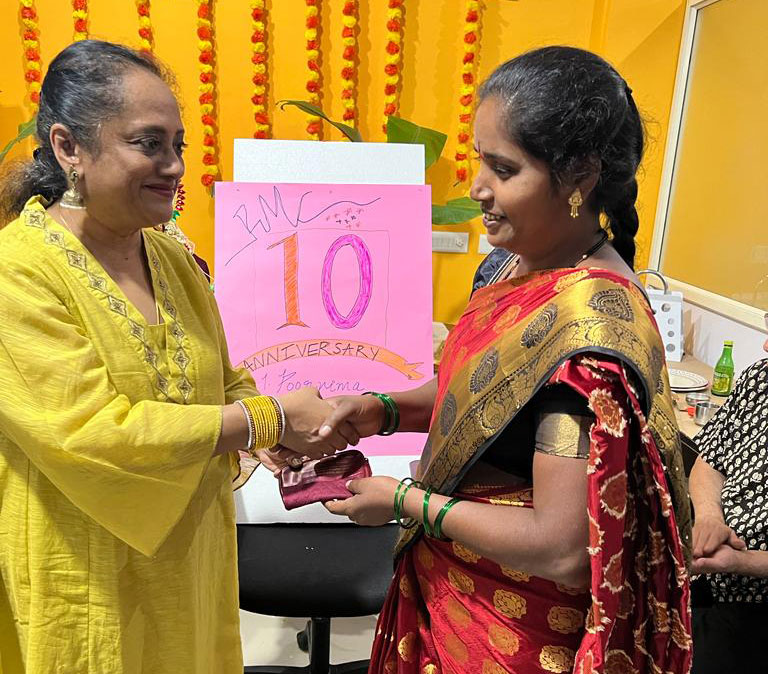 Celebrating 10 Years Work Anniversary